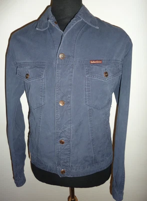 Men's Marlboro Classics Vintage Blue Denim Jacket Trucker Western Style Coat XL — 第 1/4 张图片