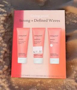 Living Proof: 3.4 fl. oz. ea Strong + Defined Curls Set: BRAND NEW - Picture 1 of 1