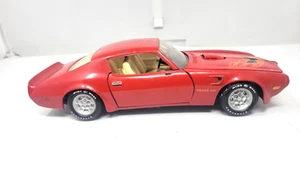Pontiac Firebird Trans Am SD 455 Buccaneer ERTL 1973 rosso auto pressofusa scala 1:18. - Foto 1 di 24