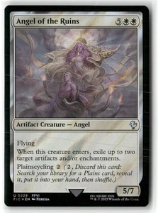 Angel Of The Ruins Commander Final Fantasy Surge Foil casi nuevo Magic de colección - Imagen 1 de 1