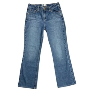 Levi Signature Mid Rise Boot Cut Blue Denim Jeans Womens Size 8M, W32 L32 - Picture 1 of 8