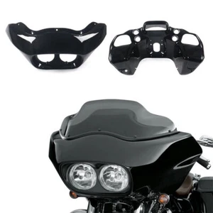 Vivid Black Inner&Outer Fairing For 1998-2013 Harley Touring Road Glide FLTR 12 - Picture 1 of 22