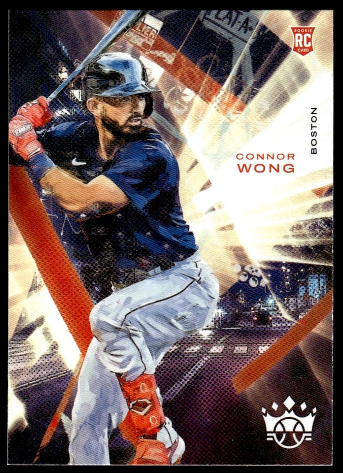 2022 Panini Diamond Kings Connor Wong Rookie Boston Red Sox #76 R173 - Image 1 of 2