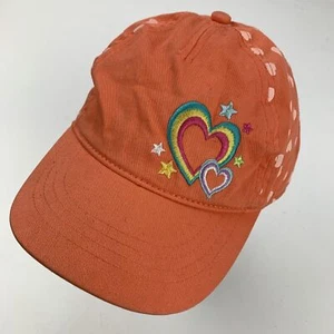 Hearts Girls 4-7 Ball Cap Hat Adjustable Baseball - Picture 1 of 5