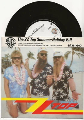 ZZ TOP THE ZZ TOP SUMMER HOLIDAY EP, UK 4 TRACKS, MINT, BRAND NEW Foto 1 de 2