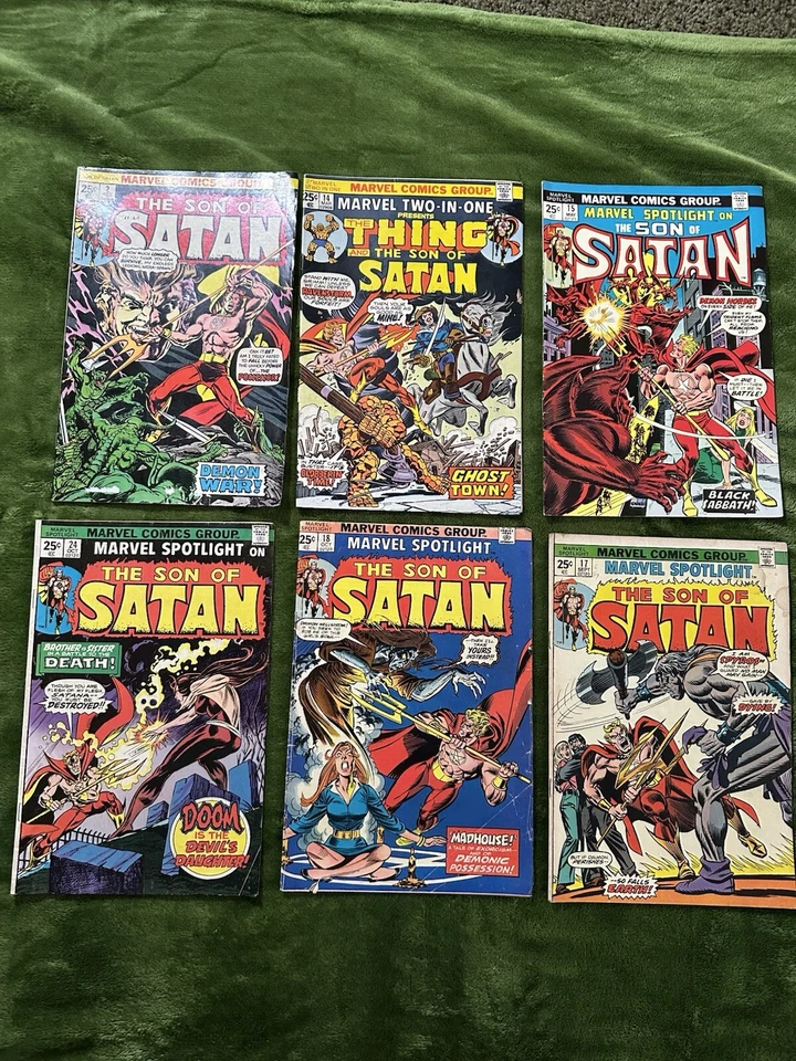 Son of Satan Comic Book Collection 6 Issues - Image 1 of 4
