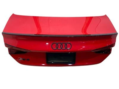 2018-2019 AUDI RS5 F53 OEM RS5 REAR TRUNK DECK LID W/ CAMERA | MISANO RED (LZ3M) Foto 1 de 4