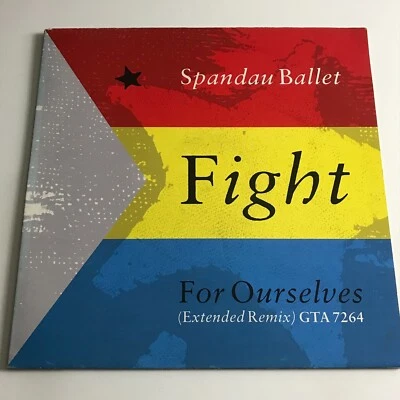 Spandau Ballet - Fight For Ourselves (Ext Remix) 12" Record - GTA 7264 EX/EX - Image 1 of 4