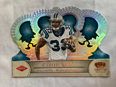 2012 Panini Crown Royale Silver Holofoil Tauren Poole Rookie RC /149 #237 B - Image 1 of 2