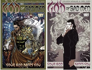 Cómics de God of Bad Men #1 (de 4) portada A y B Amigo pre-orden 2/13/19 - Imagen 1 de 3