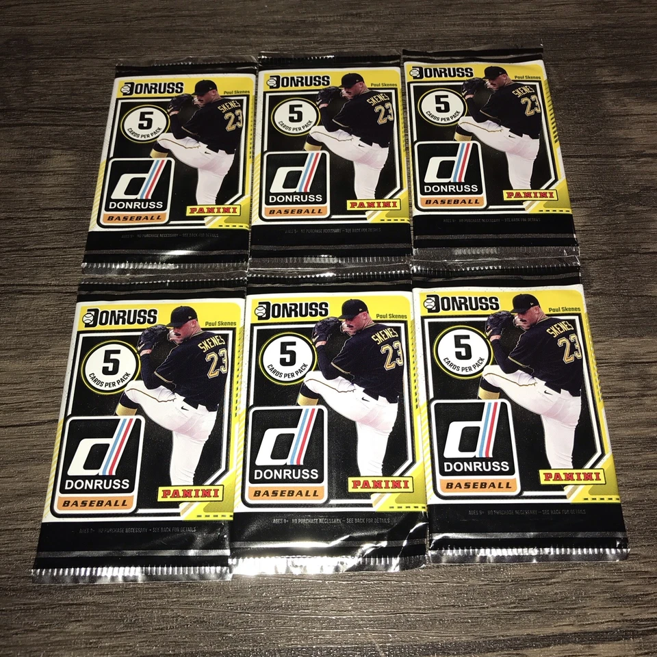 2024 Panini Donruss Baseball Trading Cards ONE Pack
