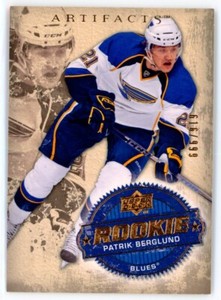 2008-09 Upper Deck Artifacts #290 Patrik Berglund /999  Rookie Card