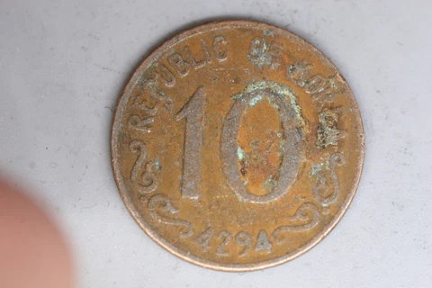 1959 - Korea - 10 Hwan Coin - F Cover