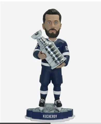 NIKITA KUCHEROV TAMPA BAY LIGHTNING 2020 STANLEY CUP CHAMPIONS BOBBLEHEAD Cover