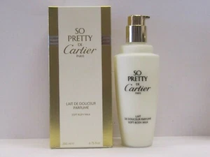 So Pretty De Cartier para mujer 6,75 oz leche corporal suave nueva en caja RARA - Imagen 1 de 1