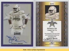 2020 Leaf Metal US Army All-American Bowl AAB Etch Blue /25 Patrick Jenkins Auto