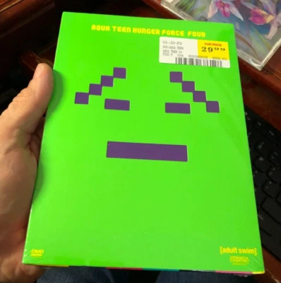 Aqua Teen Hunger Force Volume 4 Cartoon Network Adult Swim 2005 New, Sealed - Image 1 of 2