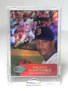 2001 eTopps Pedro Martinez Topps Near Mint Encased Boston Red Sox HOF - Bild 1 von 7