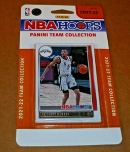 Juego de equipo de fábrica de baloncesto Panini 2021-22 San Antonio Spurs (10 cartas) - Imagen 1 de 2