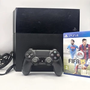 SONY PLAYSTATION 4 PS4 MIT ORIGINAL SONY CONTROLLER MIT SPIEL KOMPLETT MIT KABEL - Bild 1 von 8
