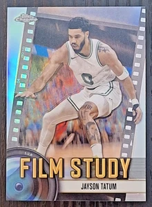 Rifrattore studio pellicola Jayson Tatum cromato Topps 2024-25 - Foto 1 di 4