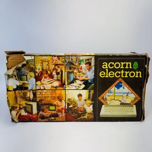 Acorn Electron Vintage Home Computer Boxed with Accessories Retro Classic - Picture 1 of 5