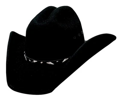 NEW Bullhide Hats 0626Bl Justin Moore Collection Guns Large Black Cowboy Hat - Image 1 of 2