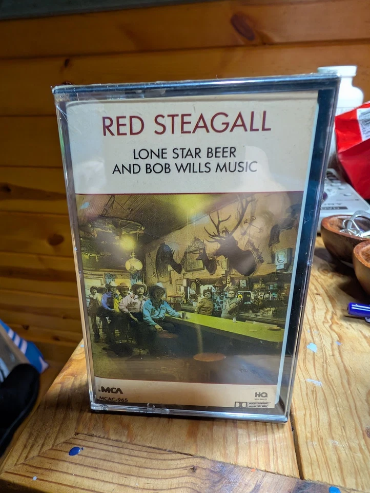Lone Star Beer & Bob Wills Music by Red Steagall Cassette Tape 1976 Foto 1 de 1