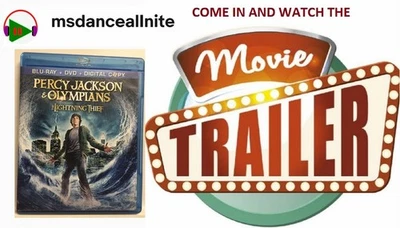 Percy Jackson the Olympians: The Lightning Thief (Blu-ray, 2010) Logan Lerman - Image 1 of 4