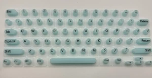 Long Nails Keyboard Cover Silicone Raised Buttons MacBook Laptop Typing - Picture 1 of 2