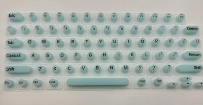 Long Nails Keyboard Cover Silicone Raised Buttons MacBook Laptop Typing - Image 1 of 2