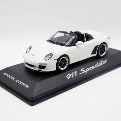 Minichamps 1/43 Porsche 911 (977) Speedster 2010 White Dealer Special Order - Immagine 1 di 4