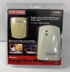 Craftsman 953696 Universal Wireless Garage Door Monitor - White - Picture 1 of 4
