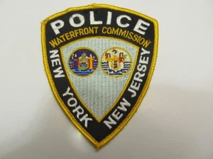 New Jersey New York State Waterfront Comm Police Patch - Bild 1 von 1