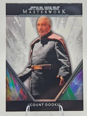 2024 Topps Star Wars Masterwork Count Dooku #3 Base - Image 1 of 2
