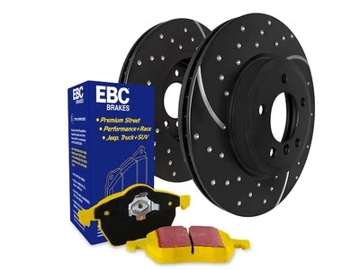 Kit de pastillas de freno y rotor para Chevrolet Silverado 3500 HD 2013-2018 EBC 48151YRPW Foto 1 de 3