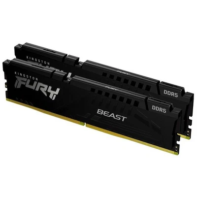 Kingston Technology FURY Beast 16GB 6000MT/s DDR5 CL30 DIMM (Kit of 2) Black EXP - Bild 1 von 4