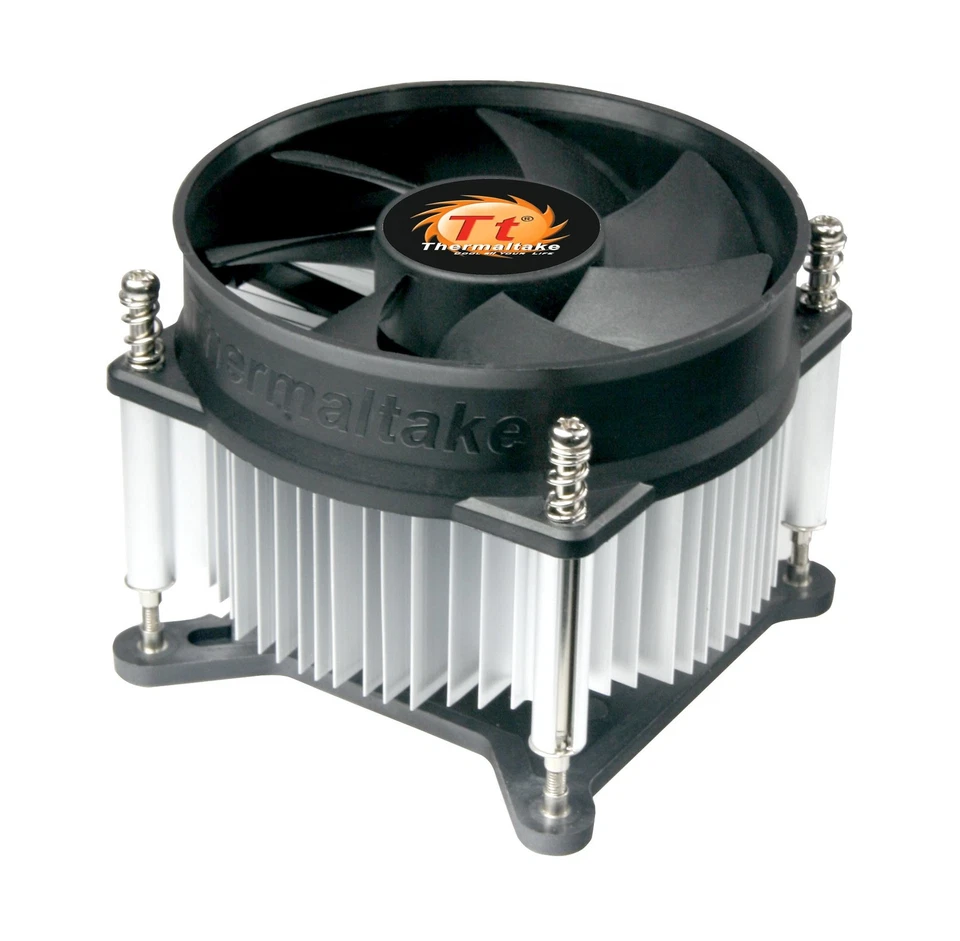 Thermaltake 7-BLADED 92MM 4-PINS Pwm Aluminum Extrusion CPU Cooling Fan Mint - Image 1 of 3
