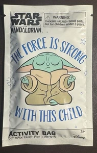 Star Wars - The Mandlorian Grogu Activity Bag - Mini Malbuch & Sticker - Bild 1 von 3