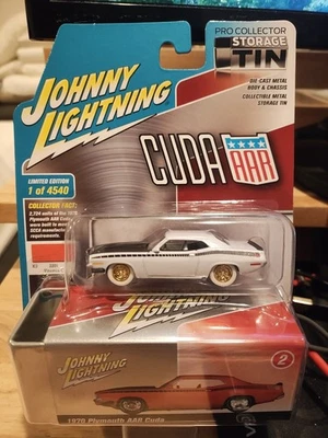 Plymouth Aar Barracuda 1970 naranja y lata 1/64 Johnny Lightning JLSP108-A Chase Foto 1 de 4