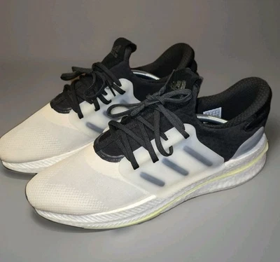 Adidas X PLR Boost Mens' Shoes Chalk White Core Black Lace-up (HP3132) SIZE 12 - Image 1 of 4
