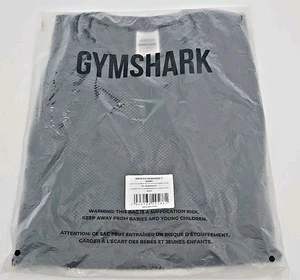 Gymshark Onyx 5.0 Seamless Short Sleeve T-Shirt ~ Black/Lift Green Medium M - Picture 1 of 7