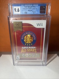 Super Mario All-Stars (Nintendo Wii) WATA 9.6 A++ NEW SEALED GRADED CGC VGA