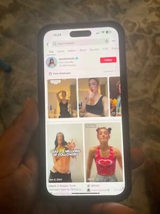 TikTok active Apple iPhone 14 Pro Max - 256 GB - Purple (T-Mobile) - Picture 1 of 1