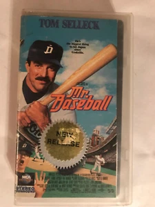 MR. BASEBALL TOM SELLECK HARD CASE 1992 VHS - Picture 1 of 2