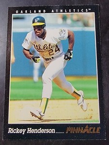 1993 Pinnacle Baseball #29 Rickey Henderson *BUY 2 GET 1 FREE*