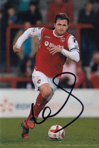 Mark Hughes Hand Signed Morecambe 6x4 Photo Football Autograph 1 - Imagen 1 de 1