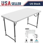 Lifetime Height Craft Camping and Utility Folding Table 4 Foot 4'/48x24 White US