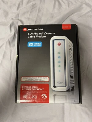 Motorola SURFboard SB6141 Docsis 3.0 Cable Modem - Image 1 of 4