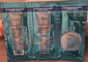 10x L'ORÉAL EverCurl Care System Sample Size Shampoo Conditioner & Leavein Cream - Picture 1 of 7